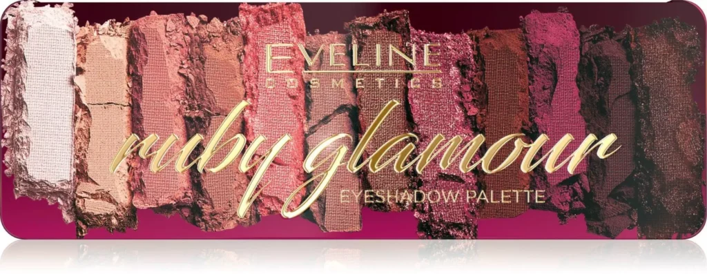 Палетка теней Ruby Glamour Eveline Cosmetics