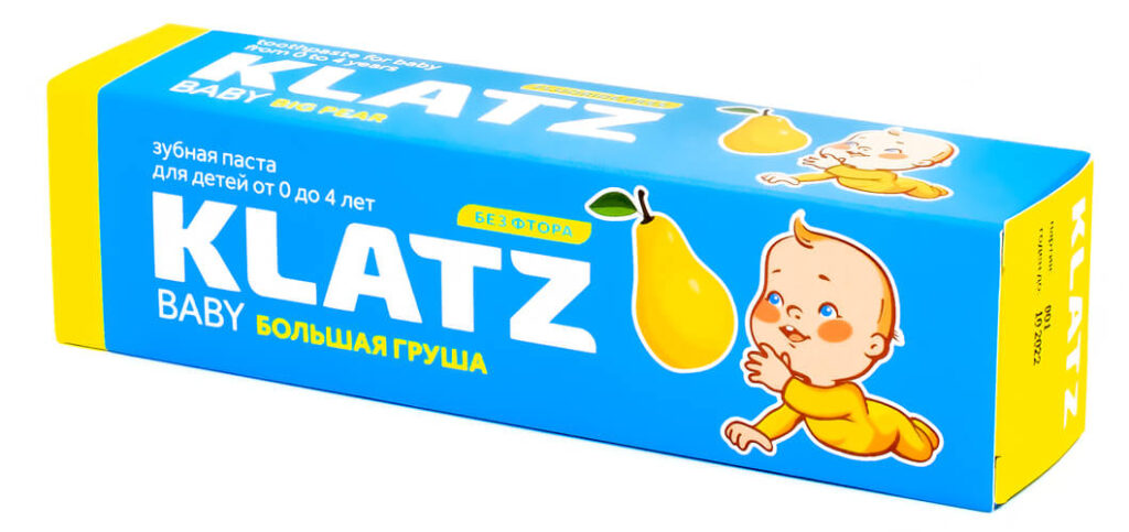 Зубная паста для детей Klatz