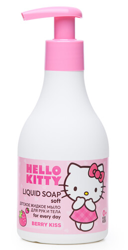 Детское жидкое мыло для рук и тела Hello Kitty