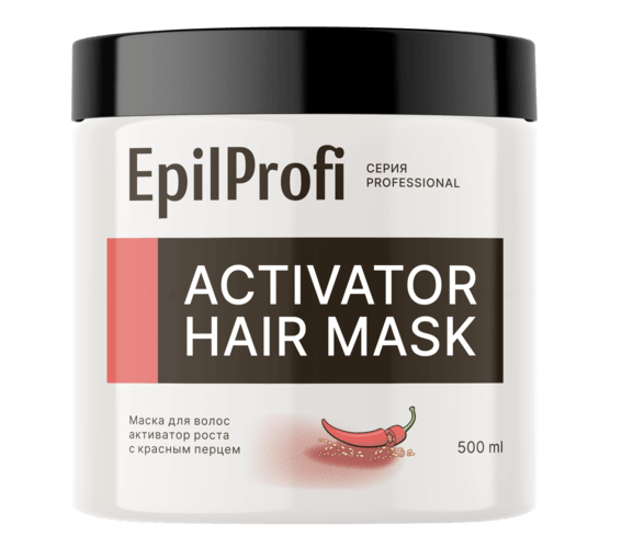 Маска для волос активатор роста с красным перцем EpilProfi