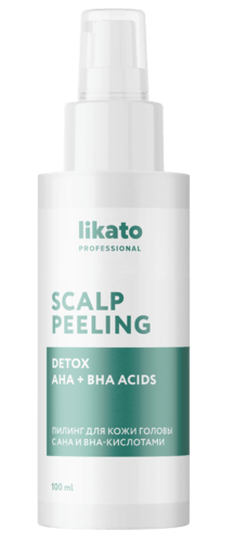 Пилинг с AHA кислотами для кожи головы Likato professional