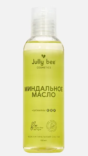 Миндальное масло для тела лица волос Jully Bee