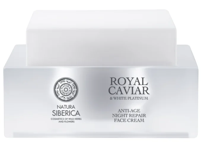 Интенсивный ночной крем с пептидами Natura Siberica Royal Caviar
