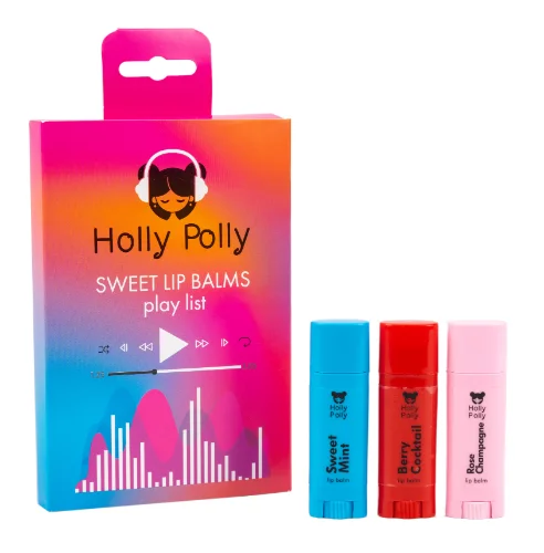 Набор бальзамов для губ Holly Polly