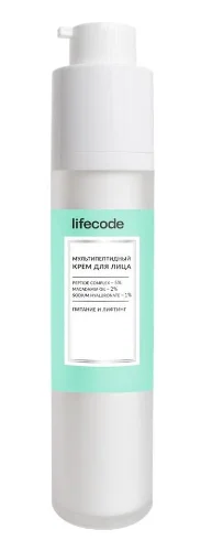 Мультипептидный крем для лица Lifecode