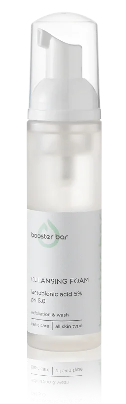 CLEANSING FOAM ANTI ACNE Пенка для умывания с лактобионовой и салициловой кислотами Booster Bar